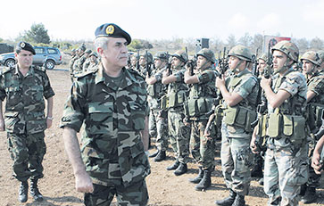نشر الجيش اللبناني على الحدود